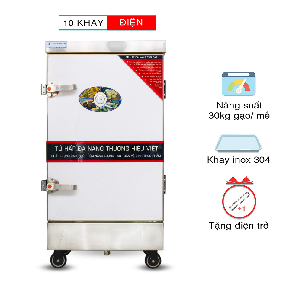 Tủ nấu cơm điện 10 khay