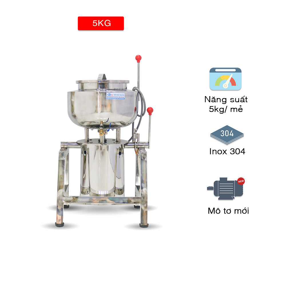 Máy xay chả lụa 5kg 2 lớp