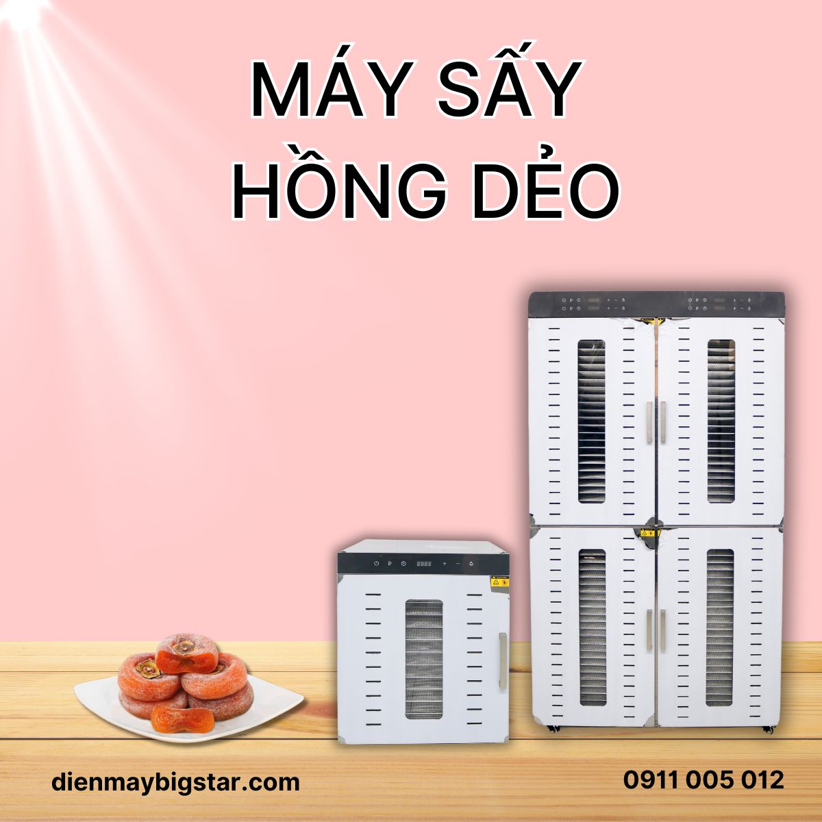 Máy sấy hồng dẻo